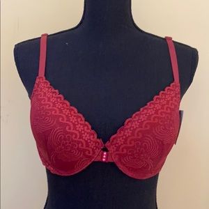 Maroon bra